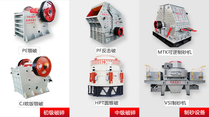 機制砂加工設備型號齊全